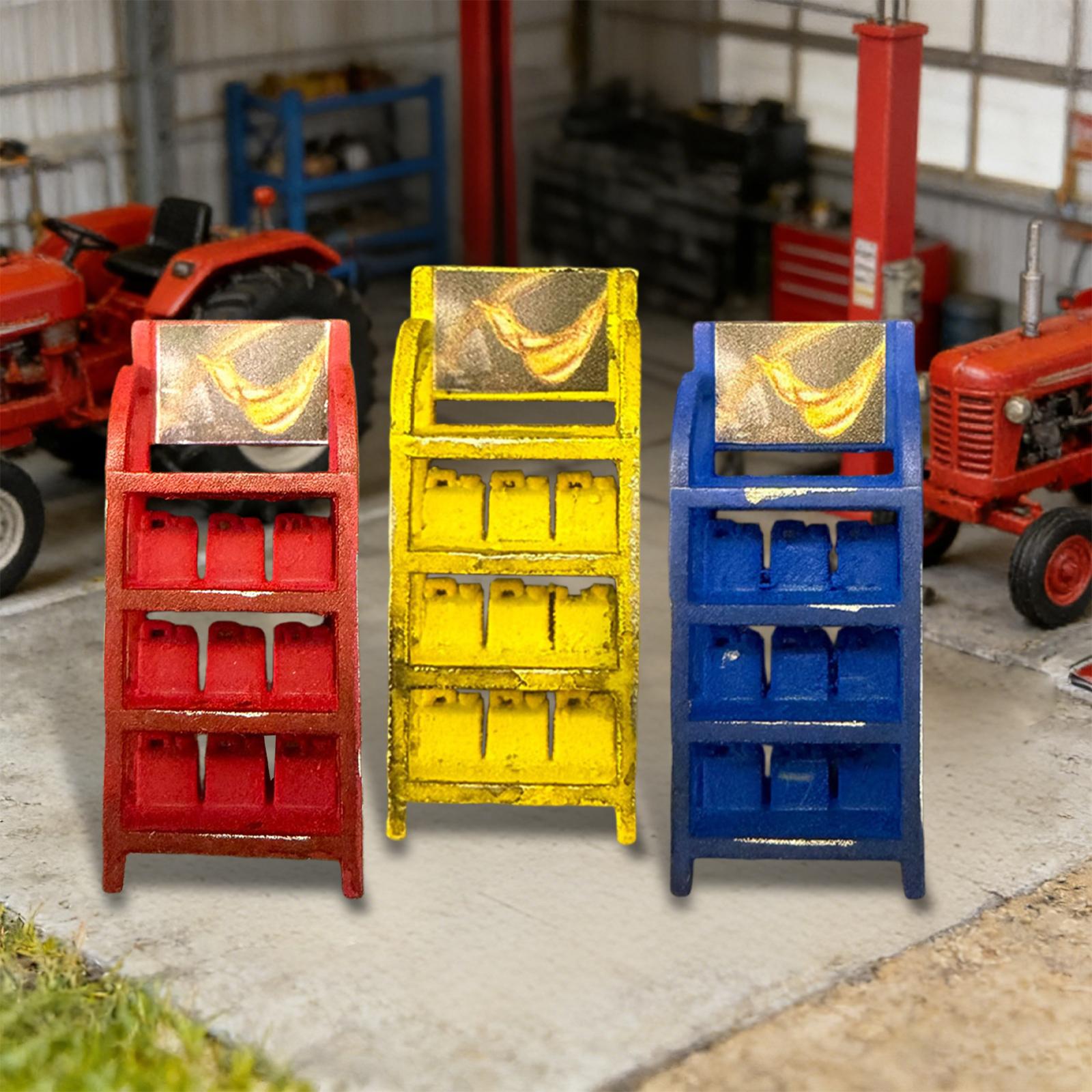 Auto Repair Shop Photos - Modelo de Rack de Óleo Automotivo
