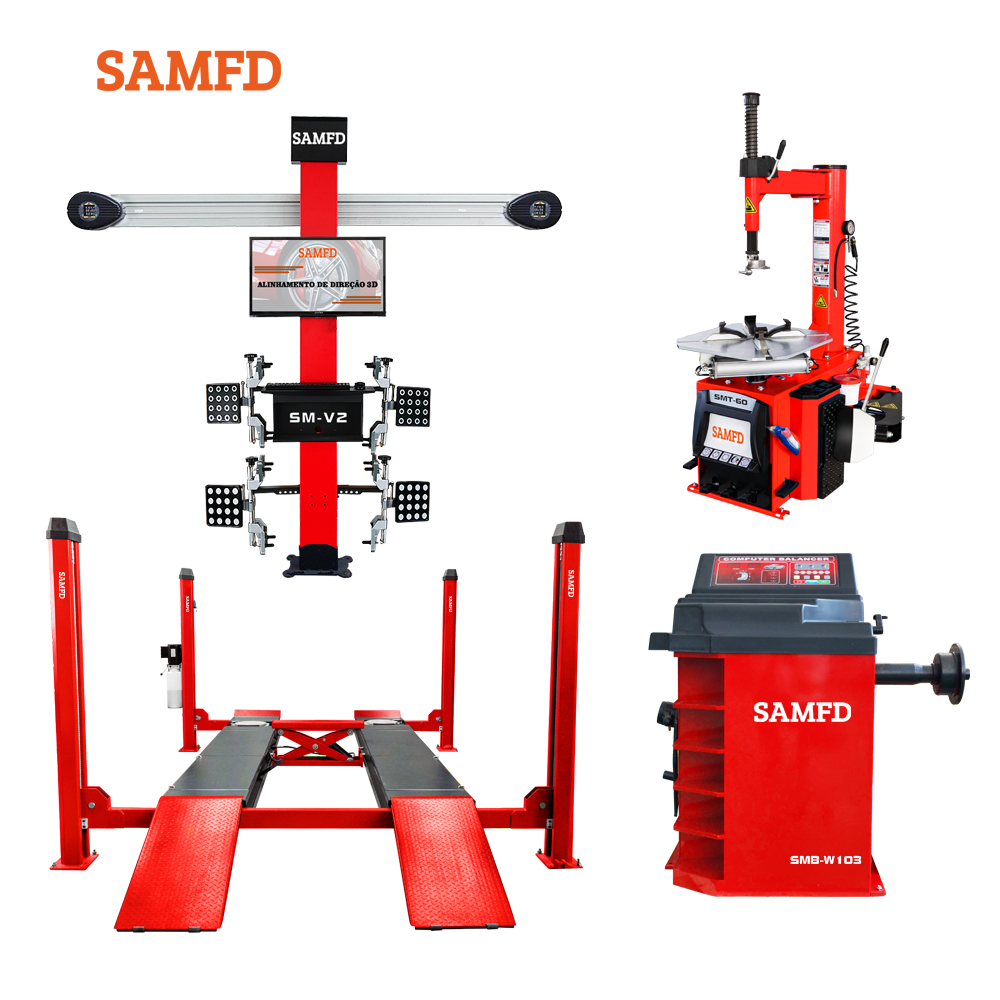 Tire Changer Machine - Máquina de Alinhamento de Rodas 3D,