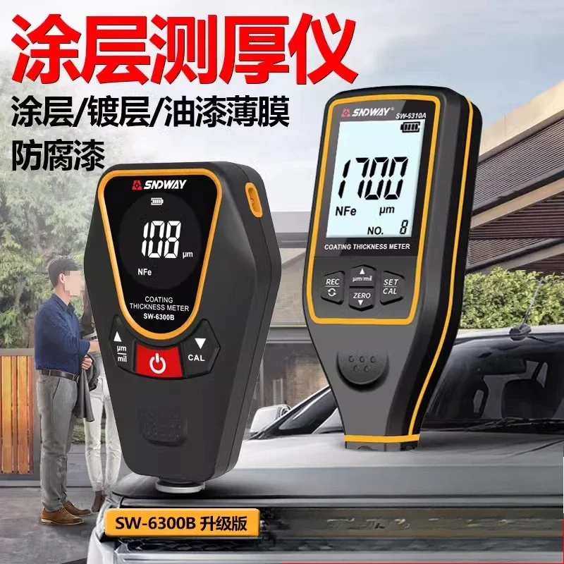 Paint Thickness Gauge - Medidor de Espessura de Revestimento Premium