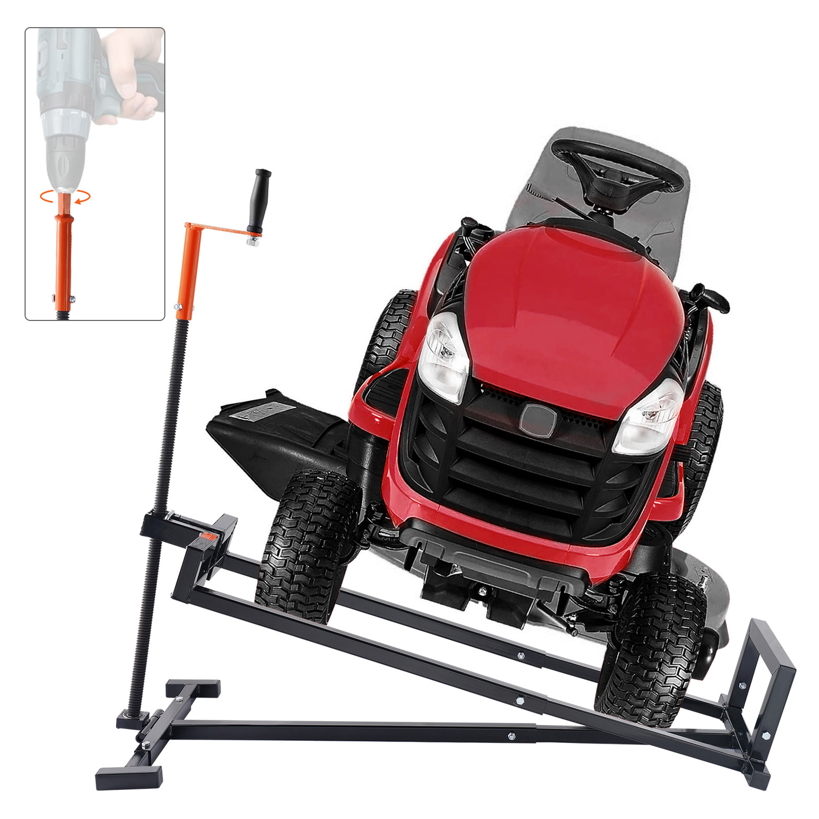 Hydraulic Car Lift - SucceBuy Elevador de cortador de grama