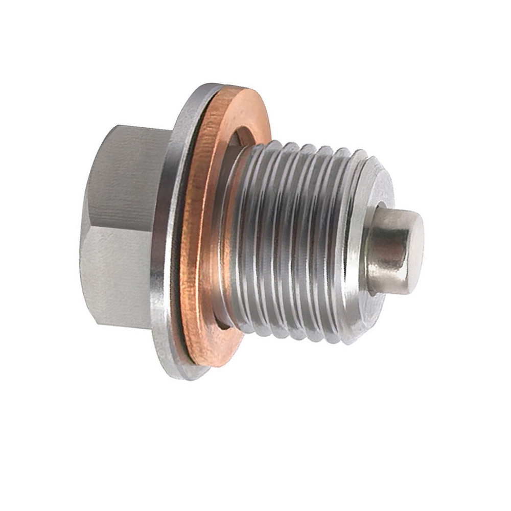 Oil Drain Tank - Parafuso Magnético de Aço Inoxidável para