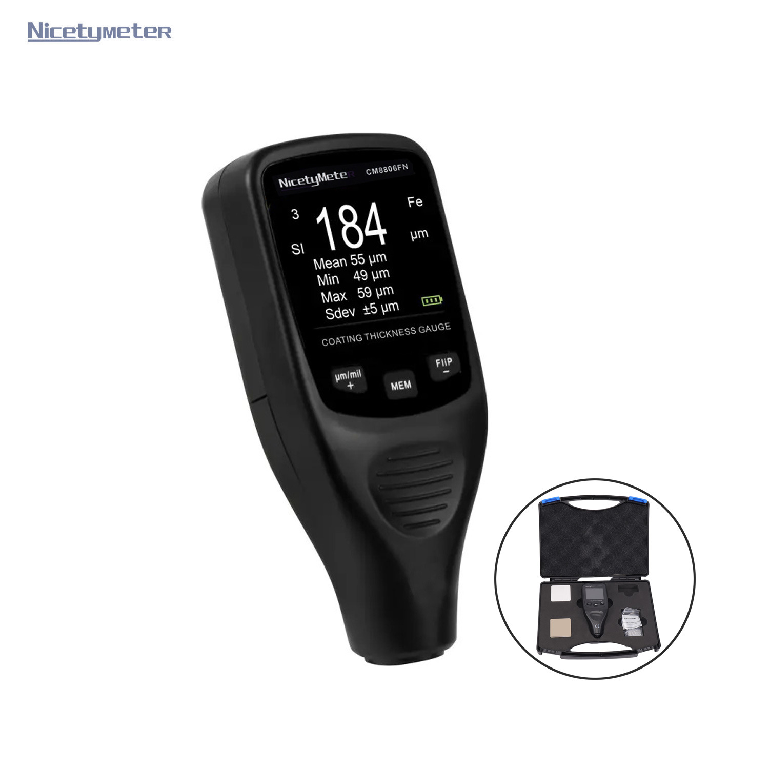 Medidor de Espessura de Revest - Paint Thickness Gauge avaliação e preço