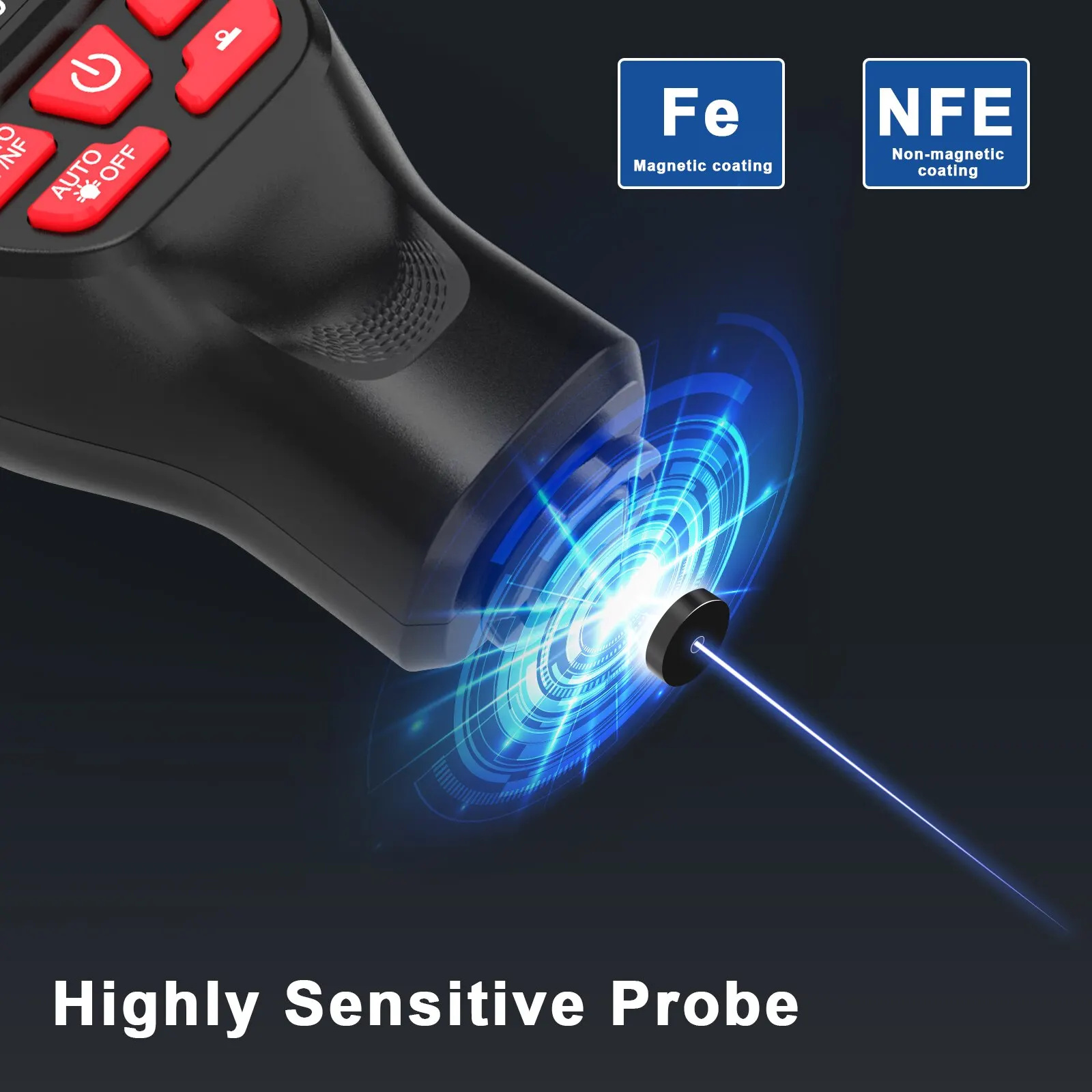 1 conjunto HW300-MAX revestime - Paint Thickness Gauge avaliação e preço