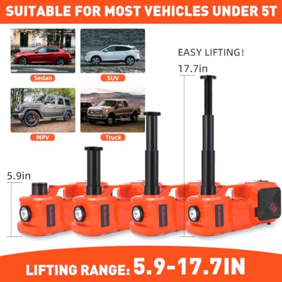 Conjunto de Macaco Elétrico pa - Hydraulic Car Lift avaliação e preço