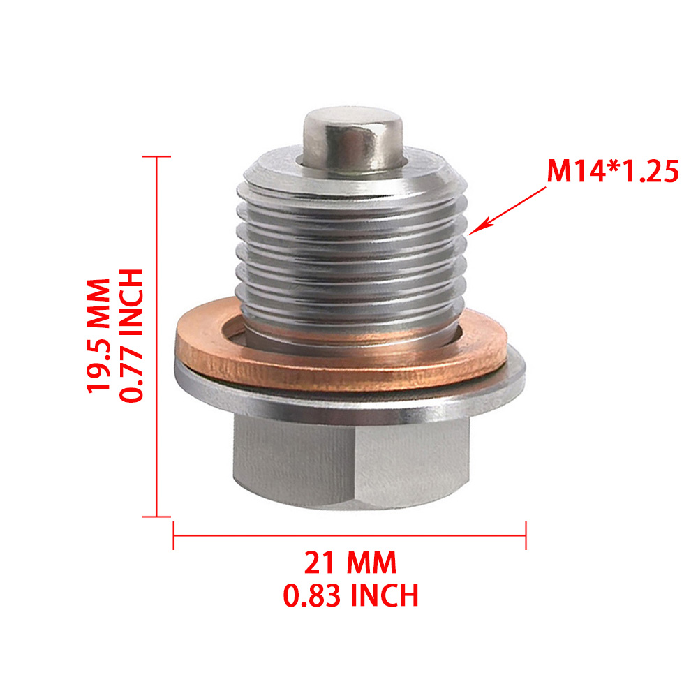 Parafuso Magnético de Aço Inox - Oil Drain Tank avaliação e preço